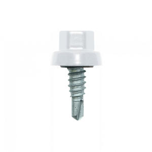 VIS AUTO TH12 6,3x22mm ZACROVIS BLANC R9010 (support acier) 333405 ETA